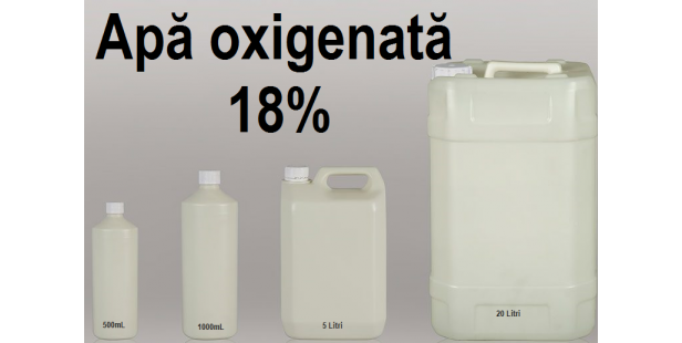 Apa oxigenata 18%