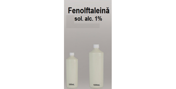 Fenolftaleina 1% solutie alcoolica