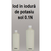 Iod in iodura potasiu 0,1N