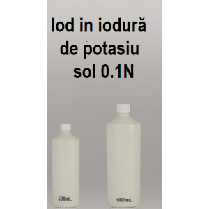 Iod in iodura potasiu 0,1N p.a.