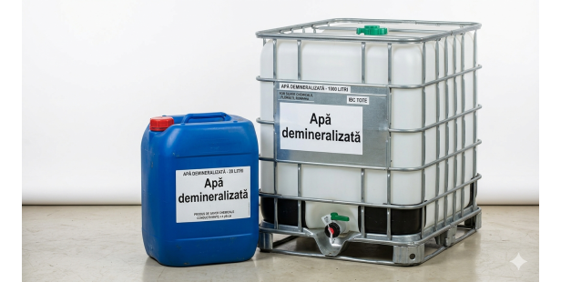 Apa demineralizata 