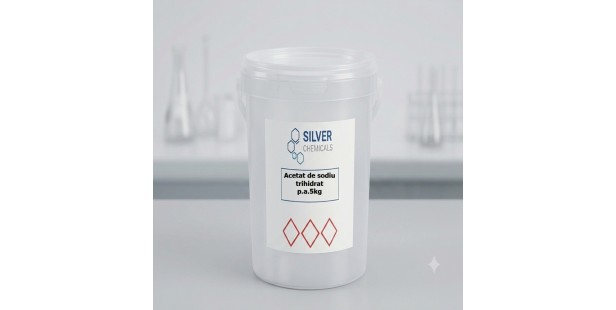 Acetat de sodiu trihidrat puritate analitica 5kg