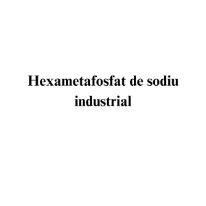 Hexametafosfat de sodiu industrial
