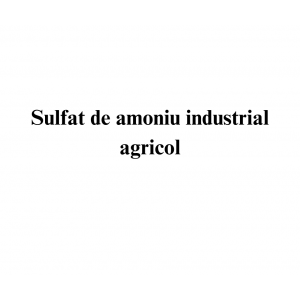 Sulfat de amoniu industrial agricol