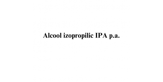 Alcool izopropilic IPA p.a.