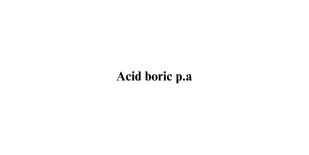 Acid boric p.a.