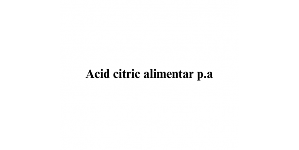 Acid citric monohidrat p.a.