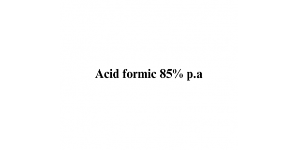 Acid formic 85%  p.a.
