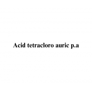 Acid tetracloro auric p.a.