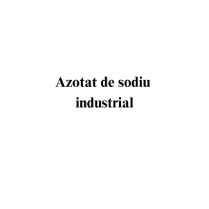 Azotat de sodiu industrial