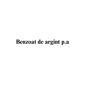 Benzoat de argint p.a.
