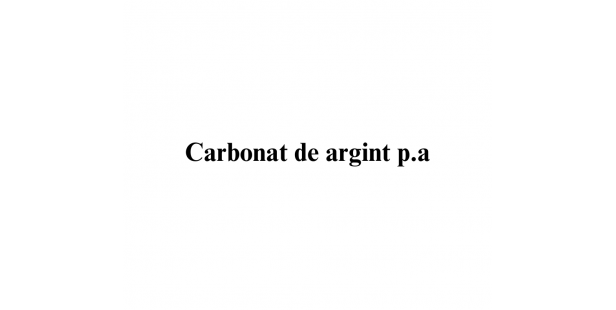 Carbonat de argint p.a.
