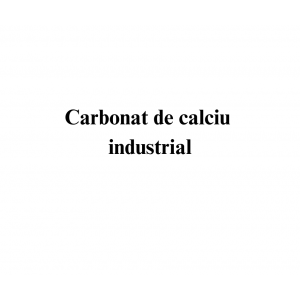 Carbonat de calciu industrial