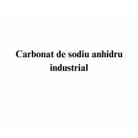 Carbonat de sodiu anhidru industrial