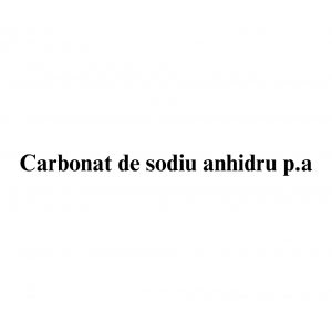 Carbonat de sodiu anhidru p.a.