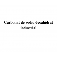 Carbonat de sodiu decahidrat industrial