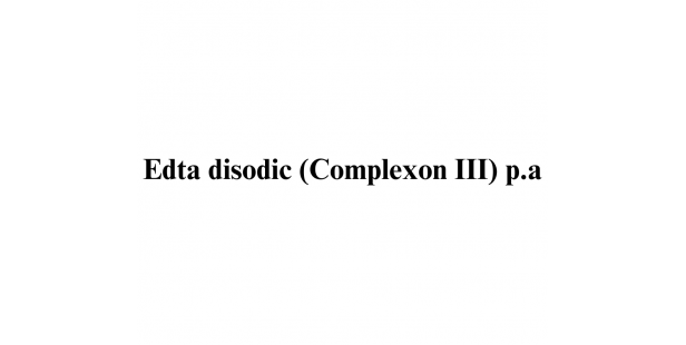 Edta disodic  (Complexon III) p.a.