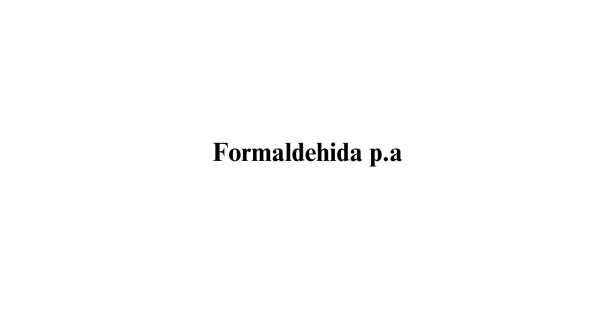 Formaldehida p.a.