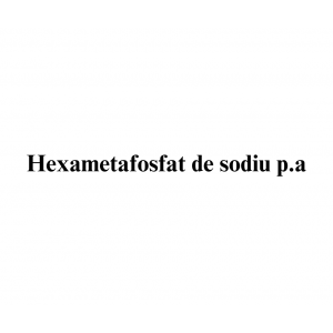 Hexametafosfat de sodiu p.a.