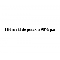 Hidroxid de potasiu 90% p.a.