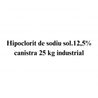 Hipoclorit de sodiu sol. min 12,5% Aviz de biocid