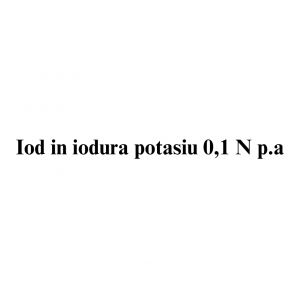 Iod in iodura potasiu 0,1N p.a.