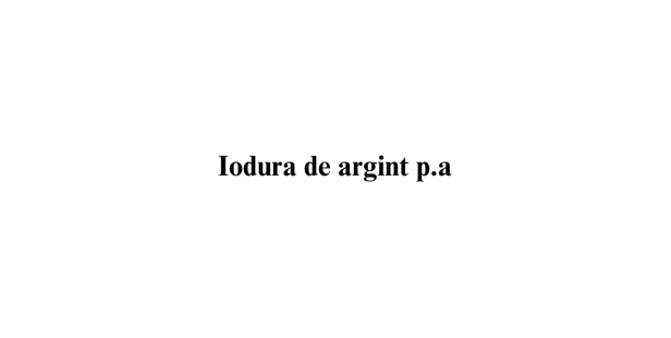Iodura de argint p.a.