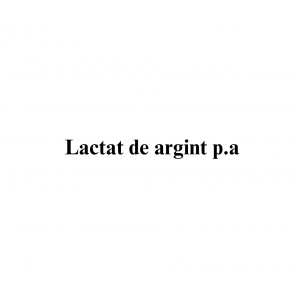 Lactat de argint p.a.