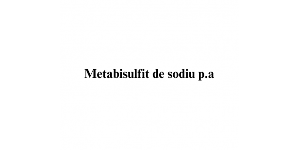 Metabisulfit de sodiu p.a.