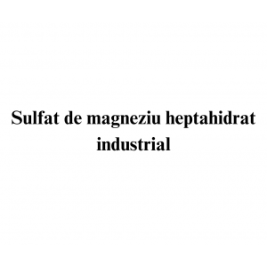 Sulfat de magneziu heptahidrat industrial