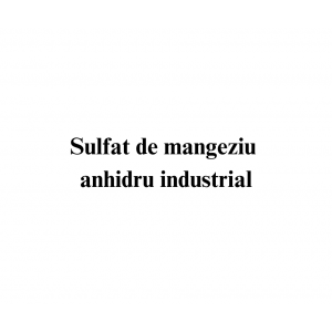 Sulfat de magneziu anhidru industrial
